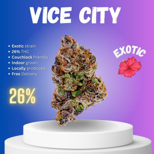 Vice City is an exotic strain sold online in Thailand.
