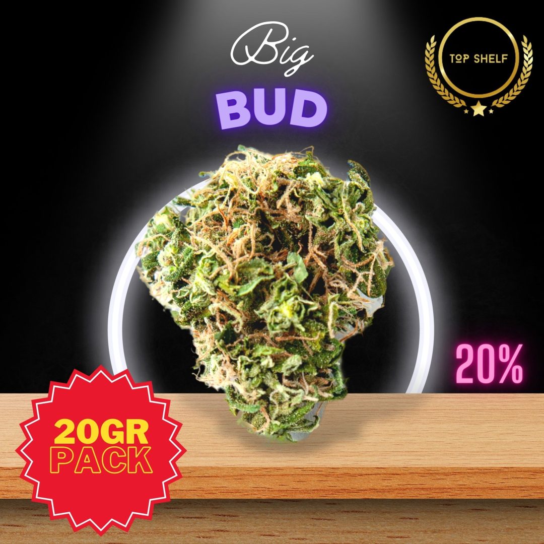 Big Bud strains sold online as discounted value pack in Thailand.