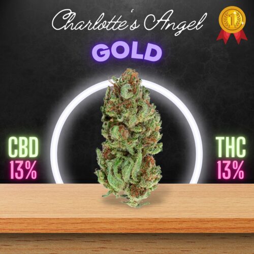 Charlotte's Angel is High in both CBD and THC. Sold exclusively by Prikpot in Thailand.