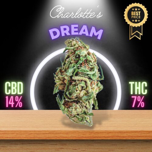 High CBD and low THC cannabis strain sold online in Thailand.