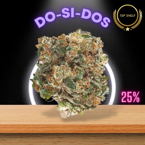 Dosidos, also known as "Dosi Doe," "Do-Si-Dos," and "Dosi" is an indicia-dominant strain sold in Thailand.