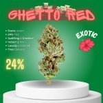 Ghetto Red from Prikpot Thailand is a THC-dominant strain, which means that it has the potential to deliver a powerful high.