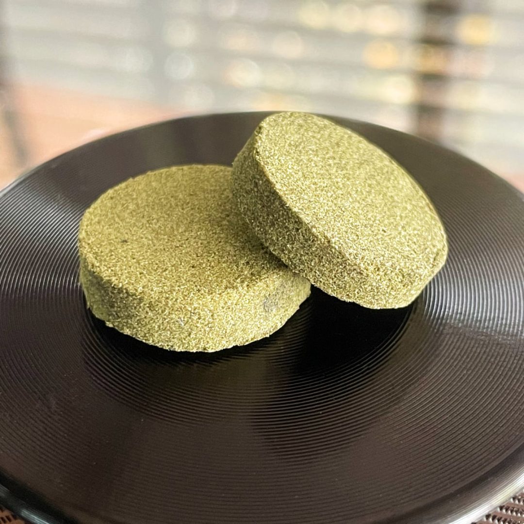 Kief made from Colombian Thai strain and sold online in Thailand.
