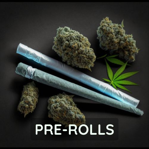 Pre-rolled cannabis or marijuana joints sold online in Thailand.