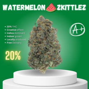 Watermelon Zkittlez strain in Thailand.