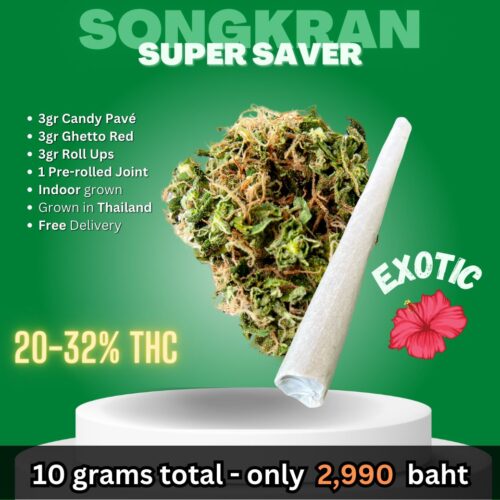 Songkran Super Saver Cannabis Promotion
