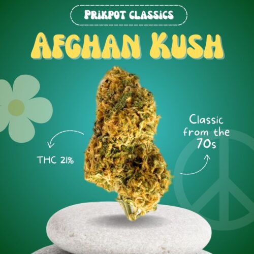 Classic Afghan Kush Indica strain sold in Thailand.