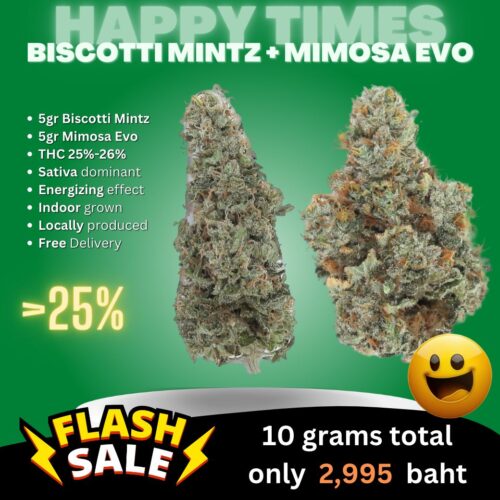 Happy Times Deal on Cannabis in Thailand.