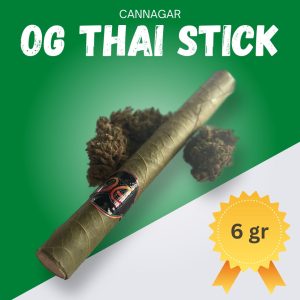 This premium cannagar weighs in at a total of 6 grams, featuring 5 grams of the potent Killer A5 Haze (Malawi) strain.