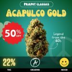 Acapulco Gold is a classic hybrid cannabis strain available in Thailand.
