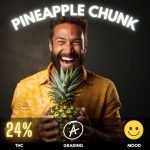 Pineapple Chunk cannabis strain sold in Thailand.