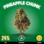 Pineapple Chunk cannabis strain sold in Thailand.