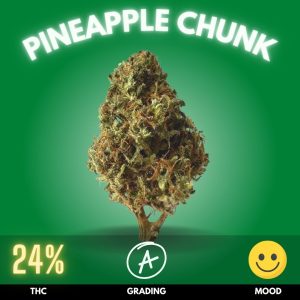 Pineapple Chunk cannabis strain sold in Thailand.