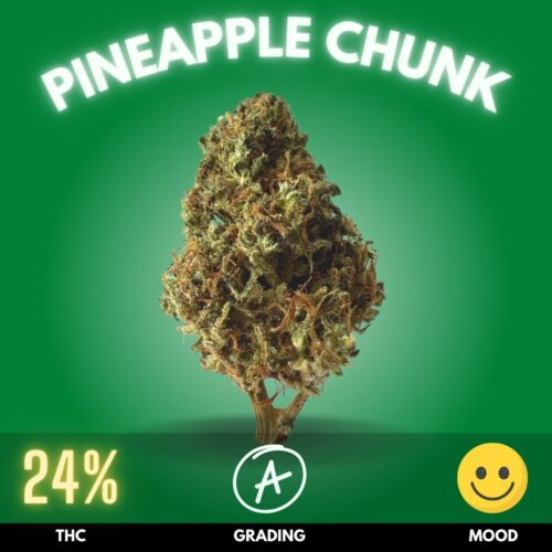 Pineapple Chunk cannabis strain sold in Thailand.