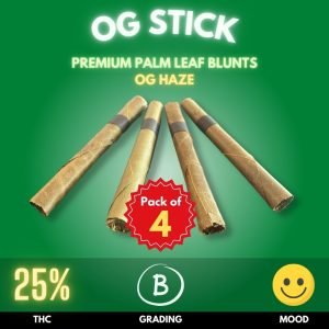 Immerse yourself in a luxurious smoke with our OG Haze cannabis strain