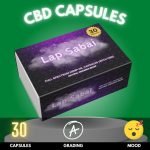 Each box of Lap Sabai comes with 30 softgel capsules that contains CBD and multiple natural supplements