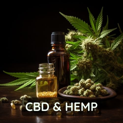 Dive into the transformative world of our CBD & Hemp collection.