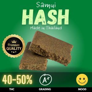 Premium Afghan hash made and sold in Thailand.