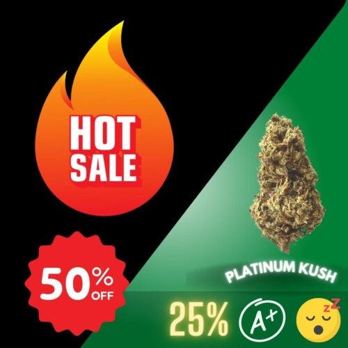 Platinum Kush weed strain sold online in Thailand.