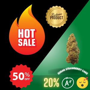 Sugar Strawberry Cake is a unique cannabis strain that offers a delightful experience for both recreational and medicinal users. It is characterized by a THC content that typically ranges between 18% to 22%,