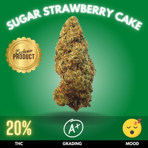 Sugar Strawberry Cake is a unique cannabis strain that offers a delightful experience for both recreational and medicinal users. It is characterized by a THC content that typically ranges between 18% to 22%,
