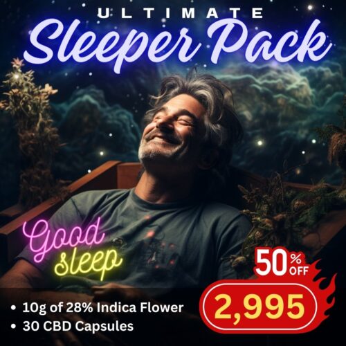 Introducing the "Ultimate Sleeper Pack," PrikPot's bespoke solution for those grappling with insomnia and sleep-related issues.