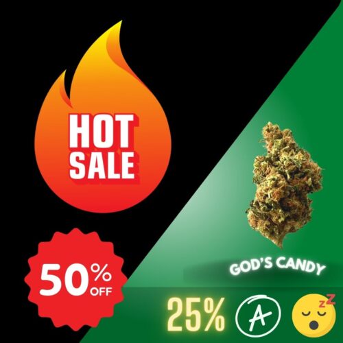God's Candy is a unique cannabis strain renowned for its exceptional flavor profile and potent effects. Typically, this strain features a high THC content, often ranging around 25%