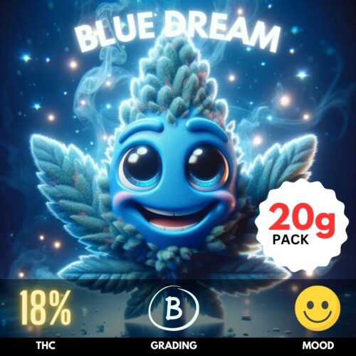 Blue Dream cannabis strain sold in Thailand.