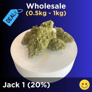 Jack 1 cannabis strain for wholesale in Thailand.