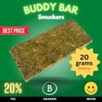 Smuckers strain sold as a brick.