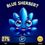 Blue Sherbert is an exotic cannabis strain sold online in Thailand.