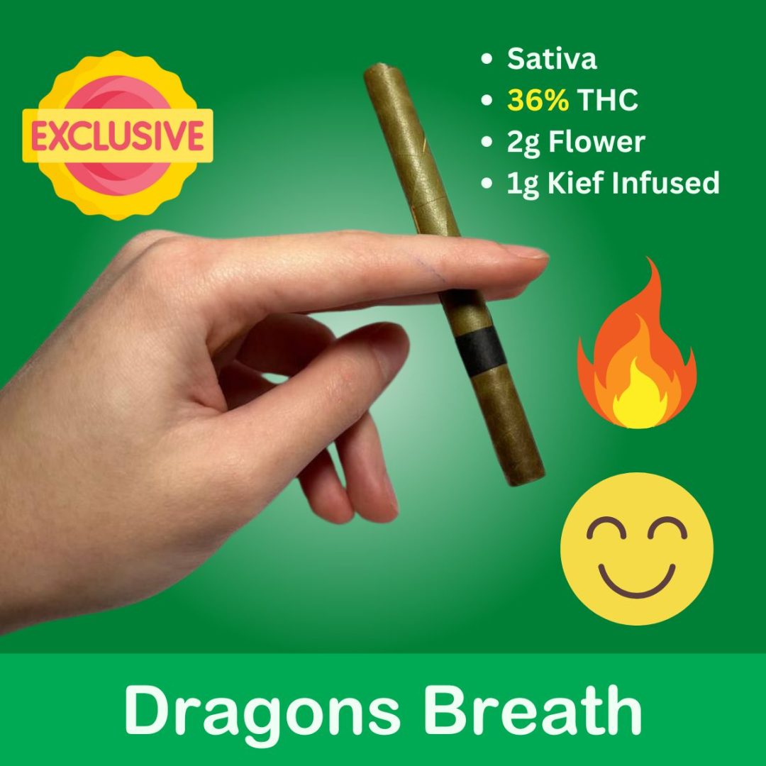 Dragon's Breath Cannagar, a premium product designed for the discerning cannabis connoisseur