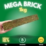 Mega Brick, a 1 kg brick of premium Highland Thai landrace cannabis