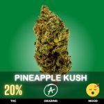 Pineapple Kush is a delectable hybrid strain that leans towards the Indica side