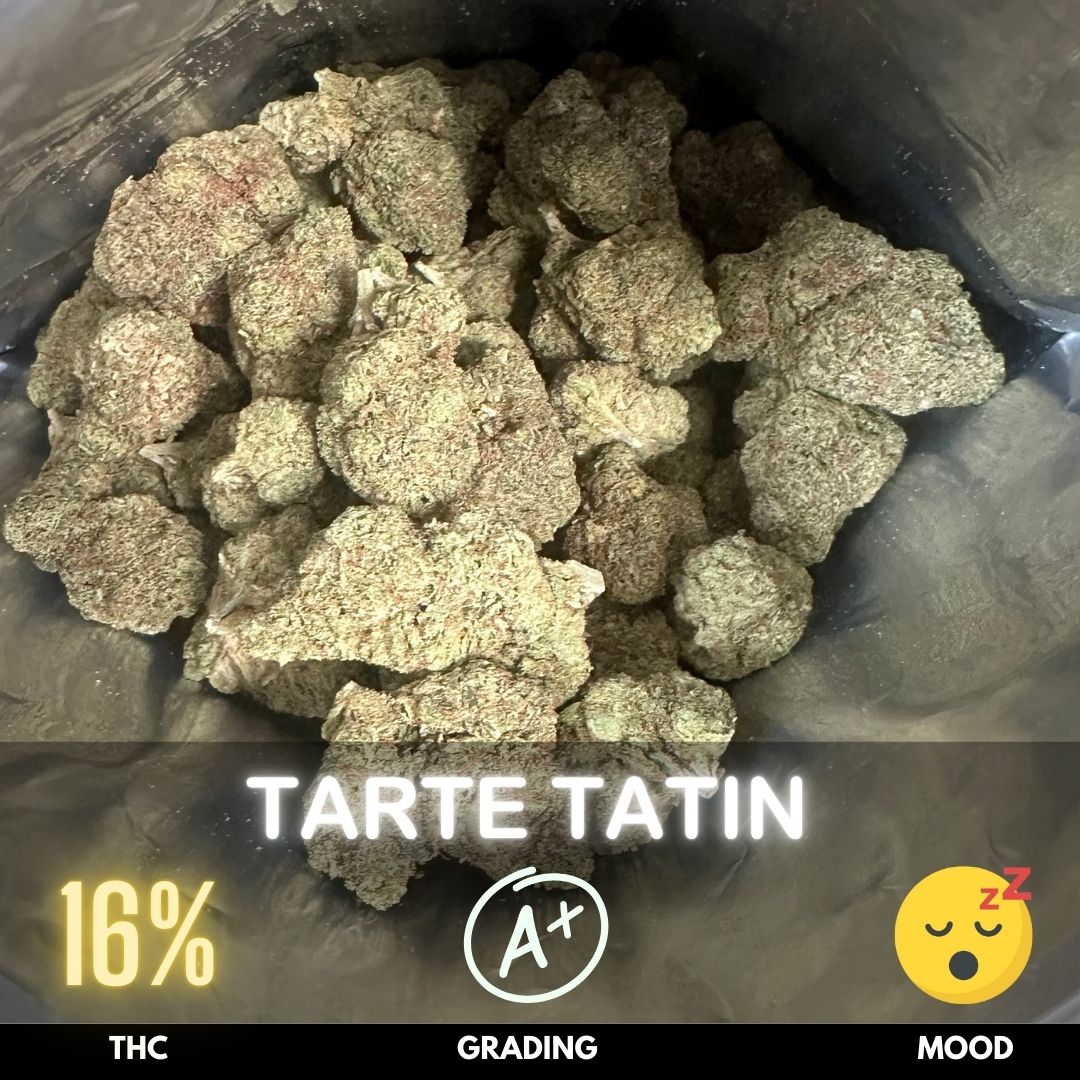 Tarte Tatin is a premium Indica-dominant hybrid strain