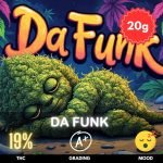 Da Funk, also known as “DaFunk,” is a captivating Indica-dominant hybrid strain (70% Indica / 30% Sativa)