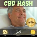 CBD Hash featuring 4-5% THC and an impressive 20% CBD