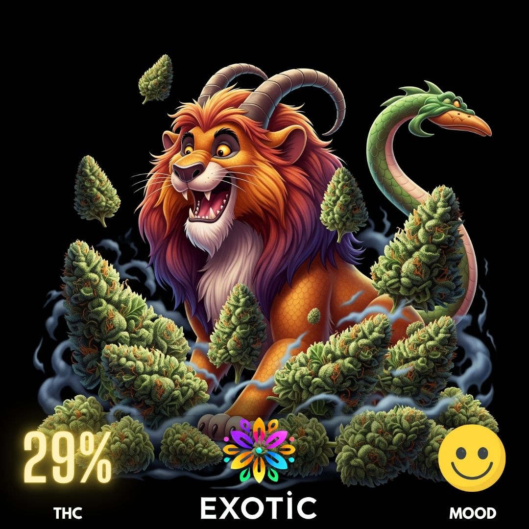 Permanent Chimera is valued for its versatility in alleviating various symptoms. Its uplifting effects can help combat depression, stress, and fatigue