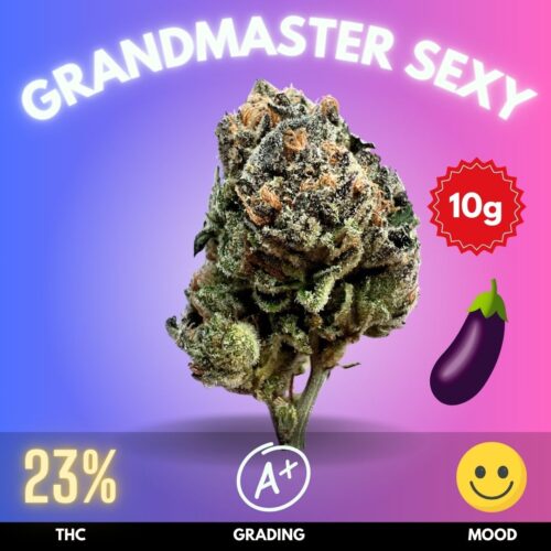 Grandmaster Sexy (aka Grand Master Sex) is an exceptional cannabis strain renowned for its unique effects and therapeutic benefits. One of the standout features of Grandmaster Sexy is its reputed aphrodisiac effects