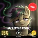 My Little Pony is an Indica-dominant strain with a whimsical name and serious potency. Boasting 25% THC