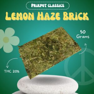 Lemon Haze Brick Weed sold online in Thailand.