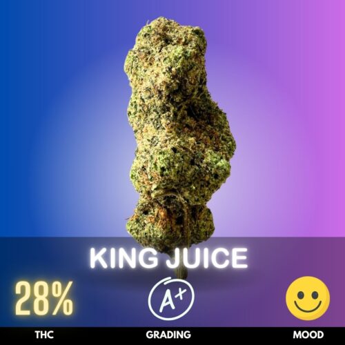 King juice is a tantalizing hybrid strain, revered for its 28% thc potency and flavorful profile