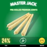 Master Jack is a classic Sativa-dominant hybrid strain, typically featuring THC levels around 24%
