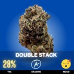 Double Stack is a potent hybrid cannabis strain known for its impressive resin production, complex flavor profile, and deeply satisfying effects