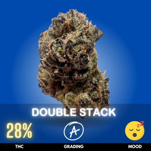 Double Stack is a potent hybrid cannabis strain known for its impressive resin production, complex flavor profile, and deeply satisfying effects